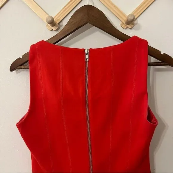 J. Crew  red dress size 6 - Picture 4 of 11